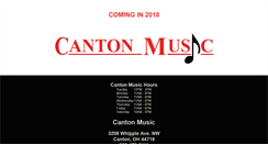 Desktop Screenshot of cantonmusic.com