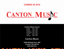 Tablet Screenshot of cantonmusic.com